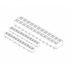 Card Edge Header 2.00mm [.079"] Contact Centres (Female)