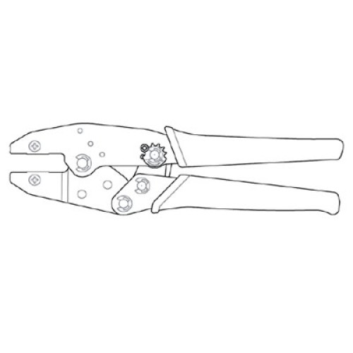 TLG120 - Hand Crimp Tool for Coaxial Connectors