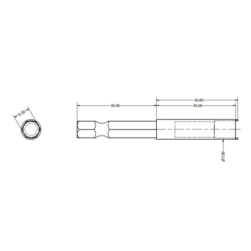 TLG125 - Micro BNC Nut Driver