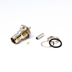 XTT-2011-NGXX - TNC Bulkhead Socket