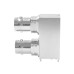 XBS-12-RB16-NND - Dual Port Right Angle mounted BNC Connector
