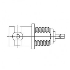 XBT-1005-NGAA - BNC Bulkhead Socket