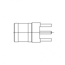 XDT-6310-GGAW - Top Entry PCB Mounted SMB Socket