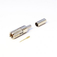 XGT-8015-NGBA - DIN 1.0 / 2.3 Screw On Cable Mounted Plug