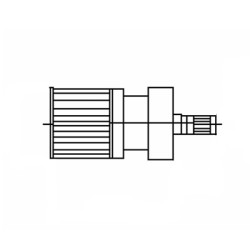 XHT-9001-NGAB - DIN 1.6 / 5.6 Cable Mounted Plug
