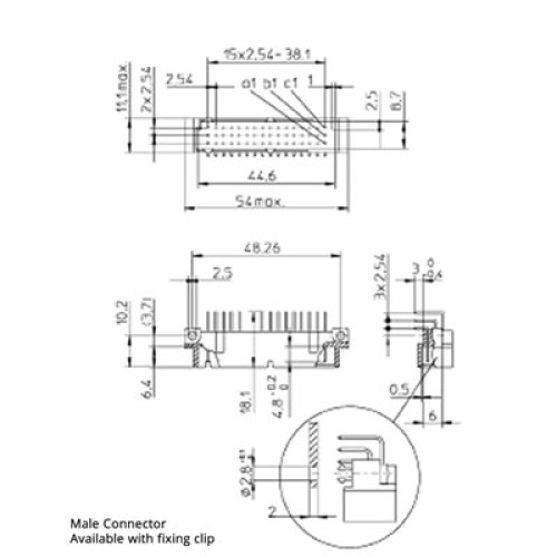 C/2 Body DIN 41612