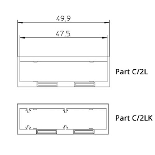 C/2 Body Locking Frame