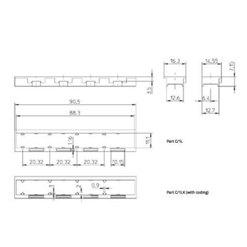 C Body Locking Frame