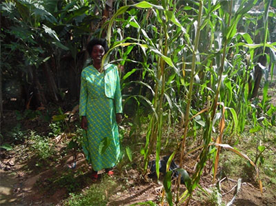 Claudine Ntirenganya, Burena District, Rwanda