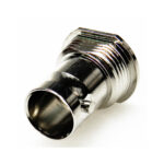 71X-0042-33 – BNC Outer Rear Mounted Bulkhead Connector Body With Flats