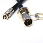 12GHz BNC Bulkhead (f) to Micro BNC (m) Coaxial Cable Assembly – Belden 4505R Cable