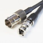 12GHz BNC (f) to Micro BNC (m) Coaxial Cable Assembly – Belden 4505R Cable