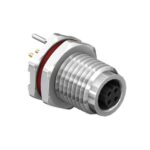 CC05-XXS-FA-PBS8 – M5 Front Fastening Shielded Socket (A Code)