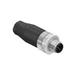 CC12-XXP-X-AE4 – M12 Cable Mounted Plug (A.B and D Code)