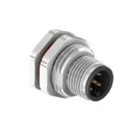 CC12-XXP-FX-PMX – M12 Front Fastening Plug (A and D Code)