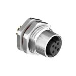 CC12-XXS-FX-PMX – M12 Front Fastening Socket (A and D Code)