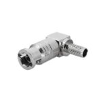 XPT-D005-NGBA – Micro BNC Cable Terminated Plug for 12G Applications