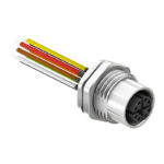 SCA12-08SFXX-XXXX – M12 Front Fastening Socket Cable Assembly (X Code)