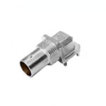 XBS-12-RB35-NNN – Right Angled Surface Mount BNC Bulkhead Socket