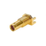 XGS-06-EB16-GG – Edge Mounted DIN 1.0/2.3 Connector