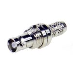 XPT-D003-NGDK – Micro BNC Cable Terminated Bulkhead Socket for 12G Applications