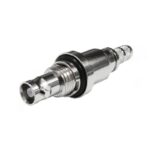 XPT-D006-NGBA – Micro BNC Bulkhead Waterproof Cable Terminated Socket for 12G Applications