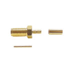 ZCS-06-CSB-GGAD – 6GHz SMA Cable Mounted Bulkhead Socket