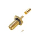 ZCS-06-CSB-GGAD-EW – 6GHz SMA Cable Mounted Bulkhead Socket