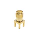 ZCS-06-TB39-GG – 6GHz Top Entry SMA Socket