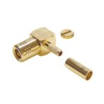 ZDP-04-CRA-GGAD – 4GHz SMB Right Angle Cable Mounted Plug