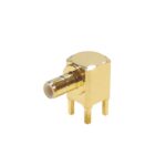 ZDS-04-RA39-GG – 4GHz Right Angle PCB Mounted SMB Socket