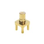 ZDS-04-TE39-GG – 4GHz Top Entry PCB Mounted SMB Socket
