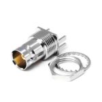 C-SX-109 – PCB Edge mounting BNC Connector with Protective Sleeve