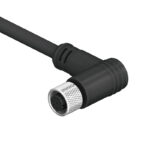 SCM08-XXSXRS-XXXX – M8 Shielded Right Angle Over-moulded Socket Cable Assembly (A or B Code)