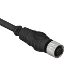 SCM08-XXSXSS-XXXX – M8 Shielded Over-moulded Socket Cable Assembly (A or B Code)