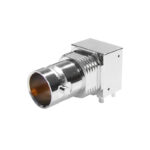 XBS-12-RB21-NNRX -Short Right Angle mounted BNC Stacking Connector
