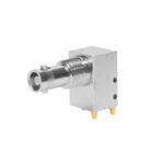 XPS-12-RB18-NNIJX -Tall Right Angle mounted Micro BNC Stacking Connector