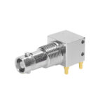 XPS-12-RB18-NNIX -Short Right Angle mounted Micro BNC Stacking Connector