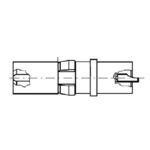 High Voltage Straight Socket Contact