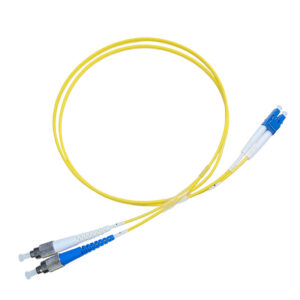 LC-PC to FC-PC SM 9-125 Duplex Yellow 2